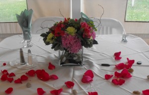 Natalie and Eben sweetheart table