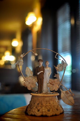 Vintage Cake Topper