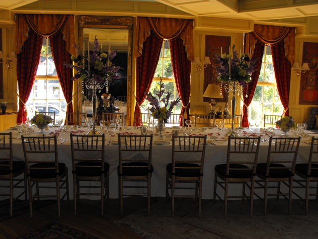 Belvedere Dining Room arrangements
