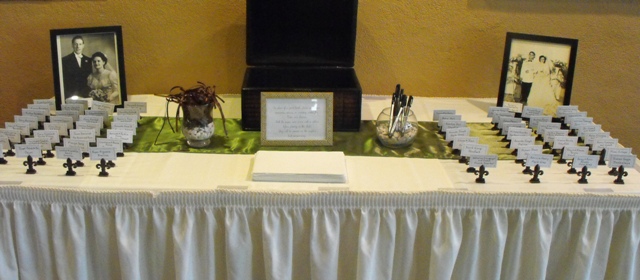 new orleans place card table